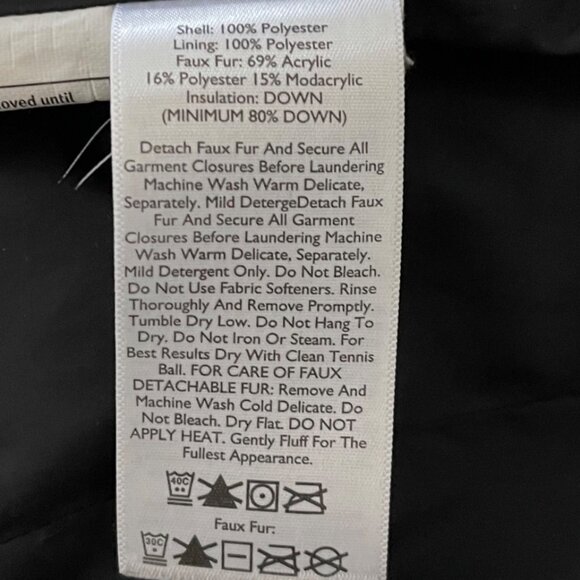 Eddie Bauer Women Down Puffer Jacket Size S Minimalist Winter Outdoor Classic - Picture 12 of 16